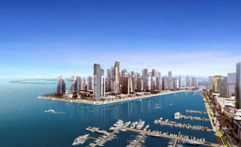 Watefront development, Dubai